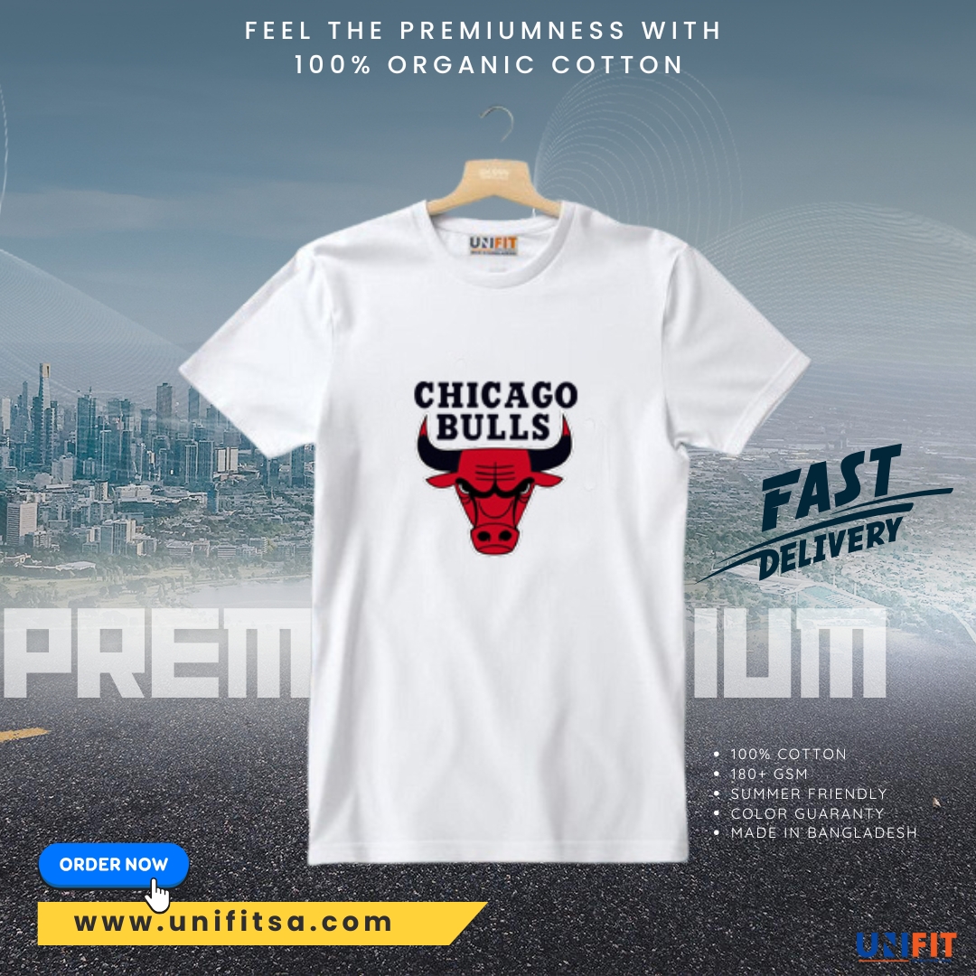 chicago bull premium cotton t-shirt