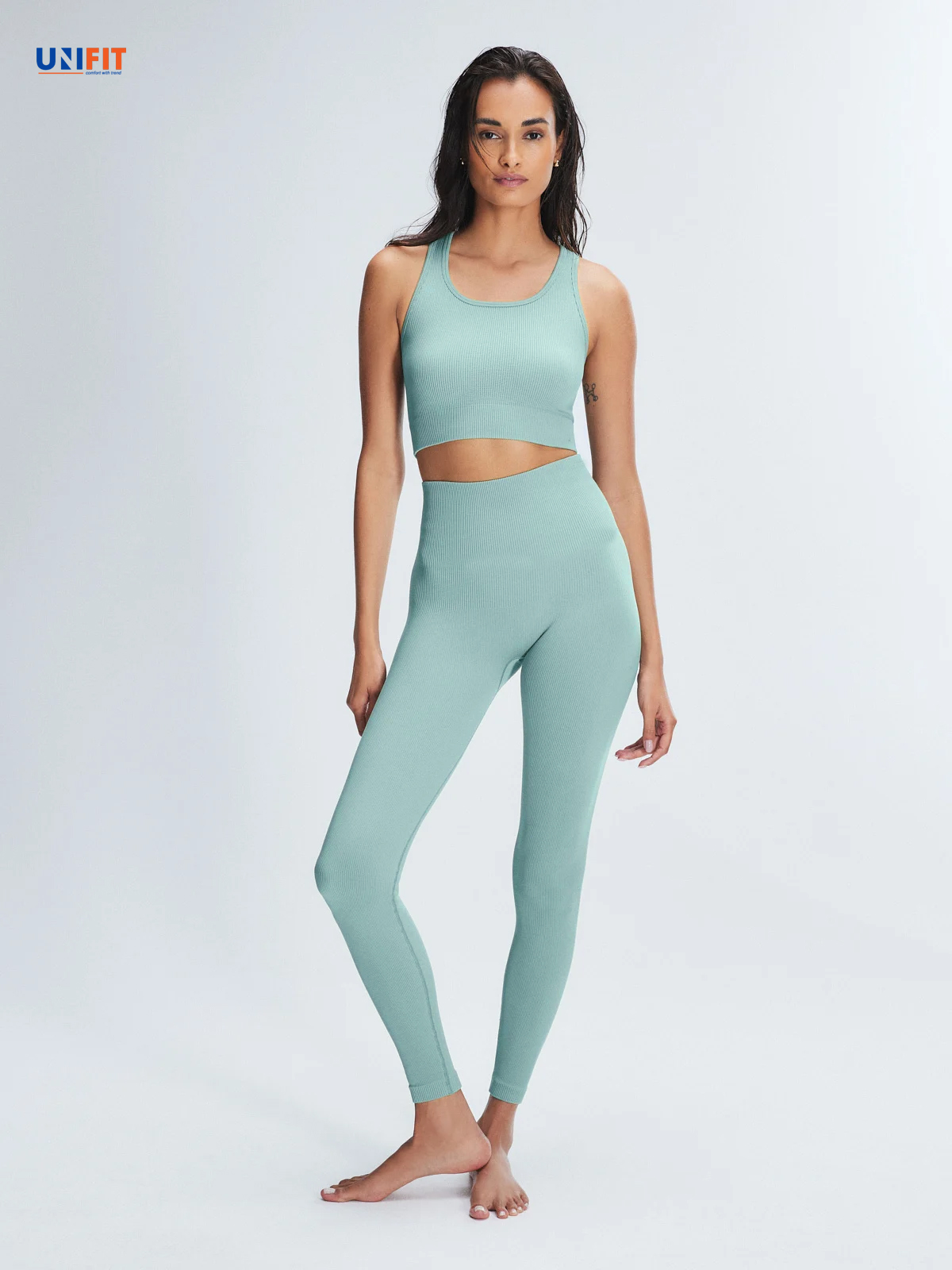 comfortable ladies tank top with lagging co ord set